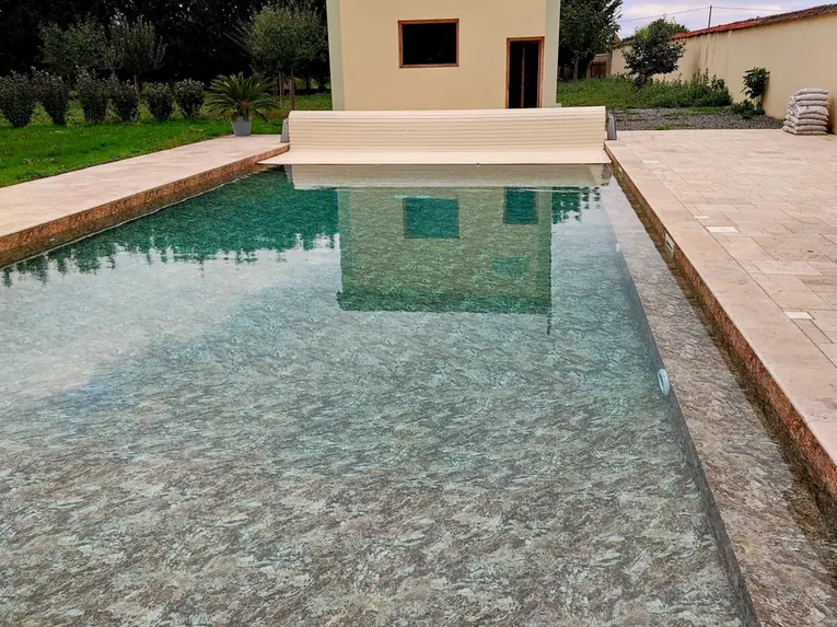 Reflections in the still water